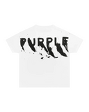 KIDS PAINTED WORDMARK TEE WHITE