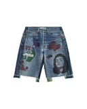 HARRISON TRIPLE- WIDE DENIM SHORT