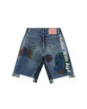 HARRISON TRIPLE- WIDE DENIM SHORT