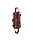 ROOMY SMALL LEATHER BOSTON BAG