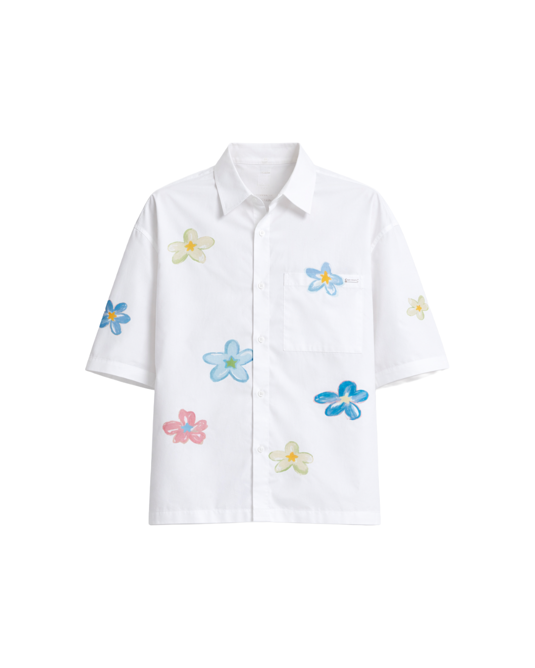 SUPER BLOOM CROPPED SS SHIRT