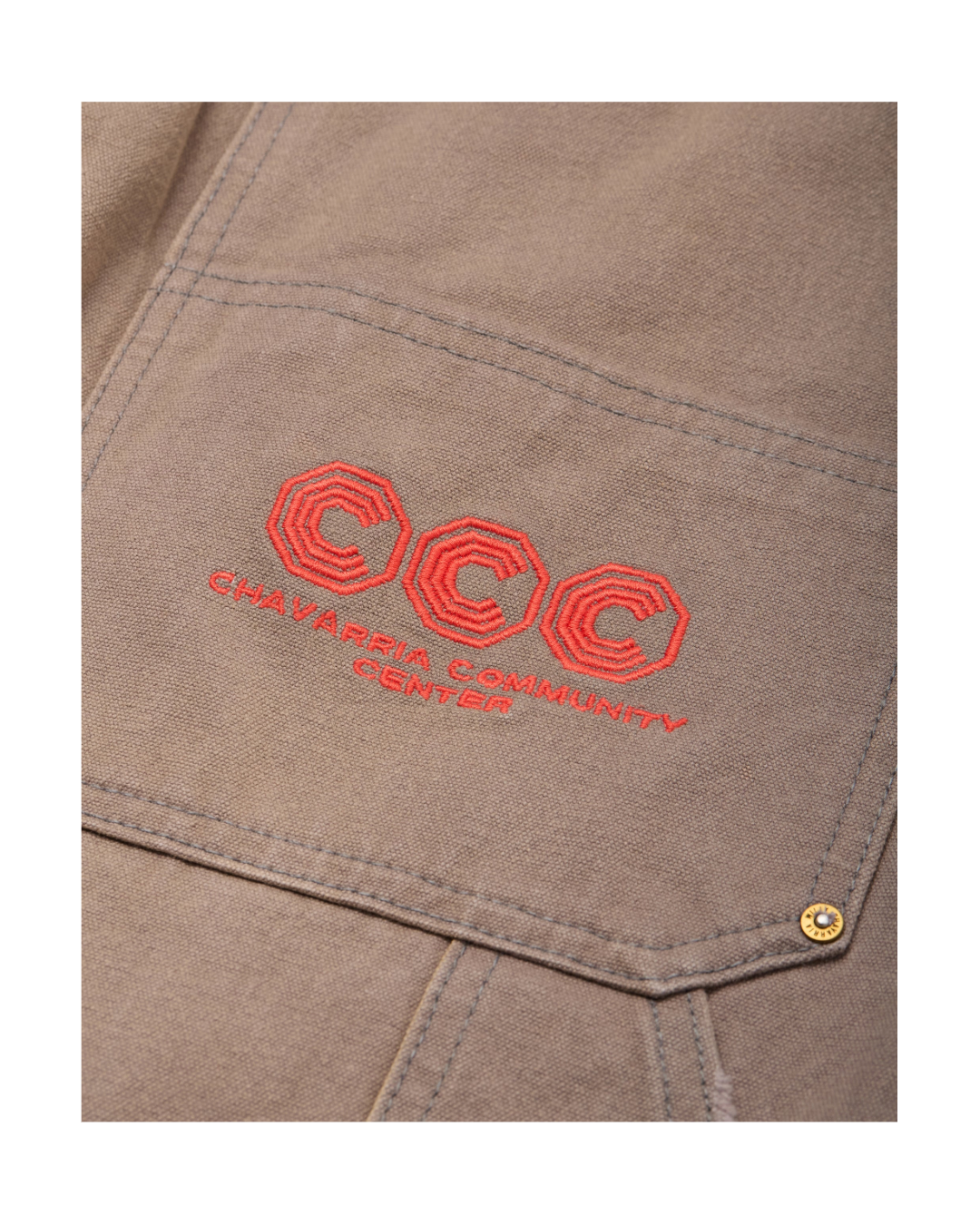 STOCKTON DBL KNEE PANT CNCRT