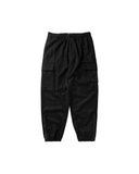 BLACK WOOL TROUSERS