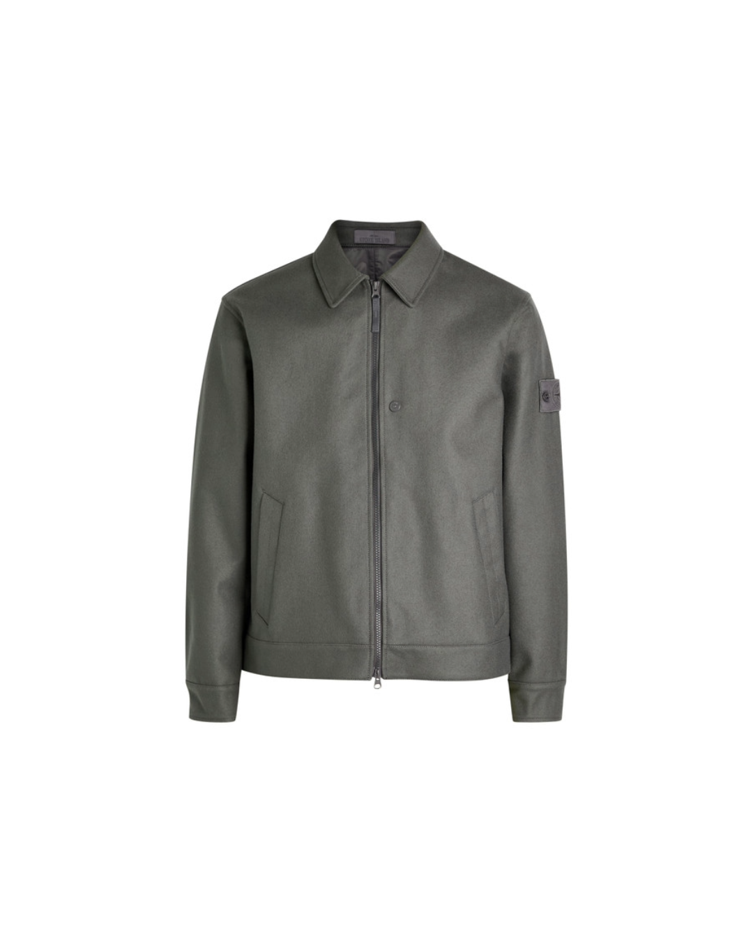 GHOST WOOL BLEND OVERSHIRT