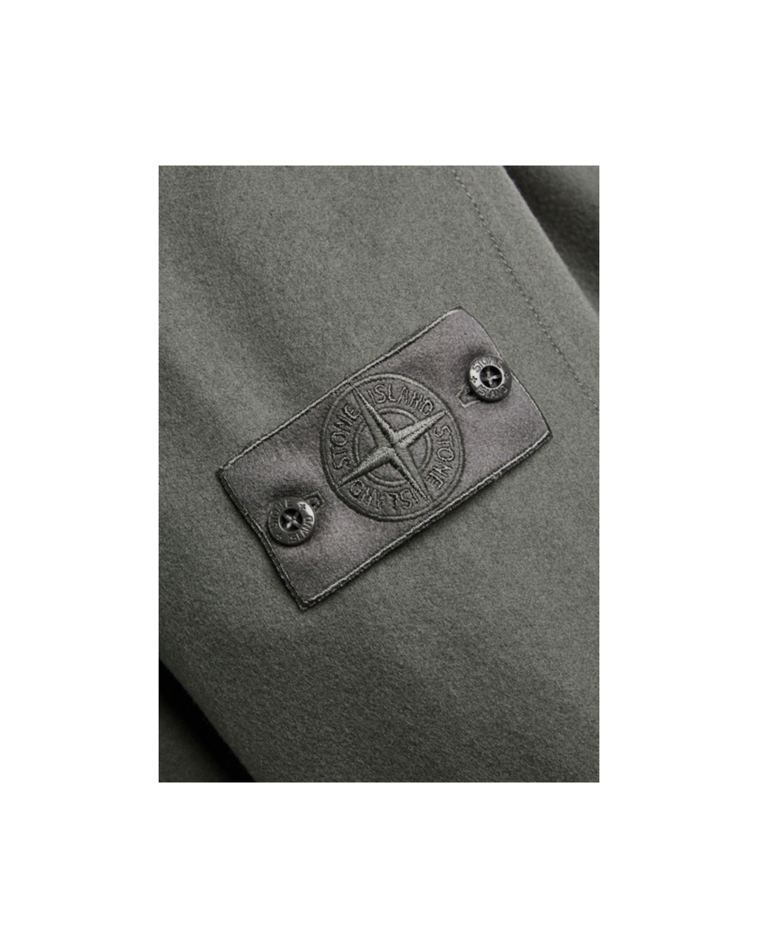 GHOST WOOL BLEND OVERSHIRT