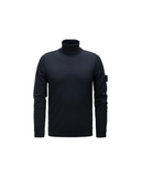 NAVY GHOST WOOL TURTLENECK