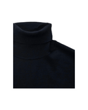 NAVY GHOST WOOL TURTLENECK