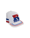 SPLIT PETROL LOGO MESH TRUCKER HAT