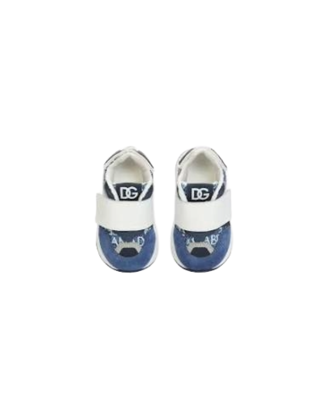 DOLCE & GABBANA BABIES AIRMASTER SNEAKER IN DENIM