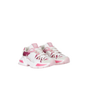 DOLCE & GABBANA KID'S AIRMASTER SNEAKER PINK/WHITE