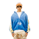 ALL STAR FIELD DAY ZIP-UP HOODIE BLUE/YELLOW
