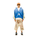 ALL STAR FIELD DAY ZIP-UP HOODIE BLUE/YELLOW