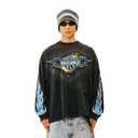 FIRESTORM VINTAGE LS X MASATO KAWAJO BLACK/BLUE