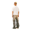 FLOODED TURKS TORQUE TEE WHITE