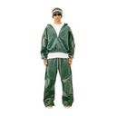 TETRIS ZIP UP GREEN