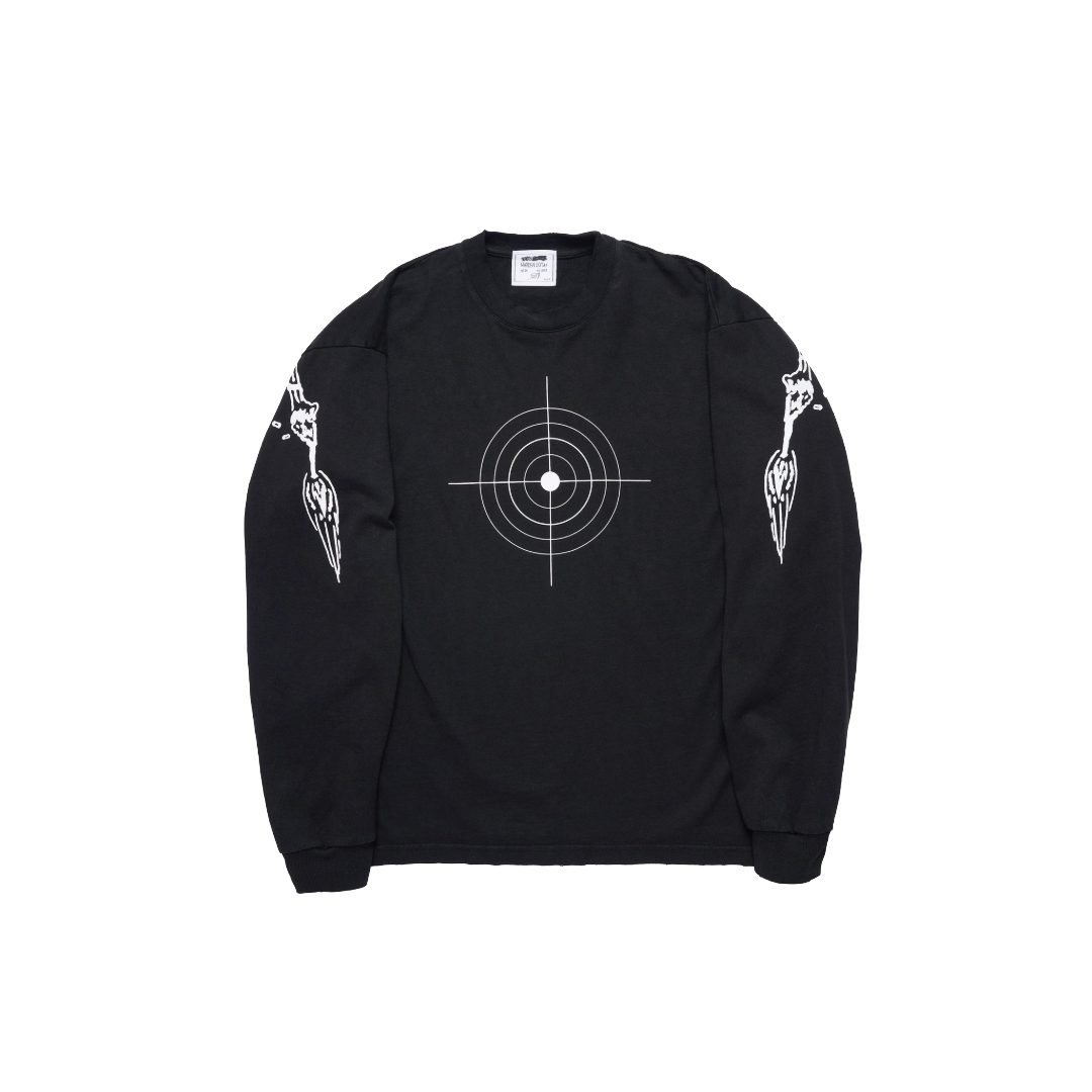 LONG SLEEVE T-SHIRT BLACK
