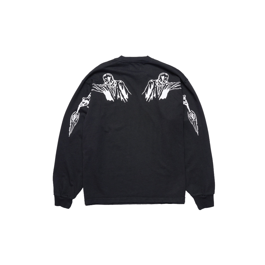 LONG SLEEVE T-SHIRT BLACK