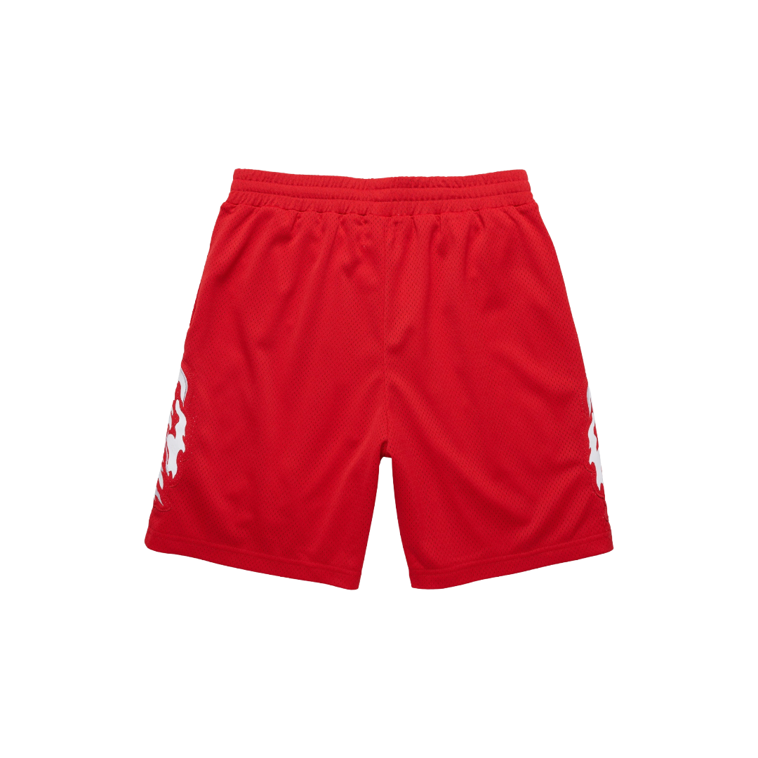 SERENITY MESH SHORTS RED