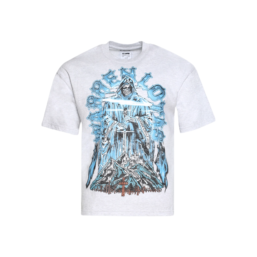 MOUNTAIN CEMETERY T-SHIRT - HEATHER GRAY