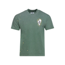 THREE SKULLS T-SHIRT GREEN