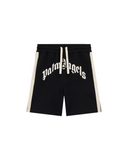 CURVED LOGO TRACK SWEATSHORTS