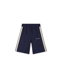 CLASSIC LOGO LINEN TRACK SHORT