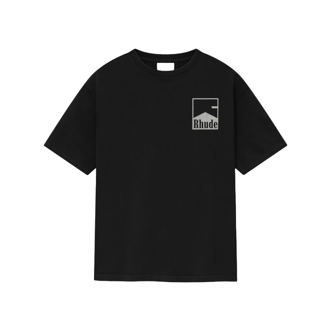 RHUDE CHEVRON TEE BLACK