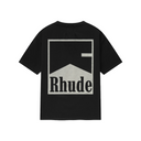 RHUDE CHEVRON TEE BLACK