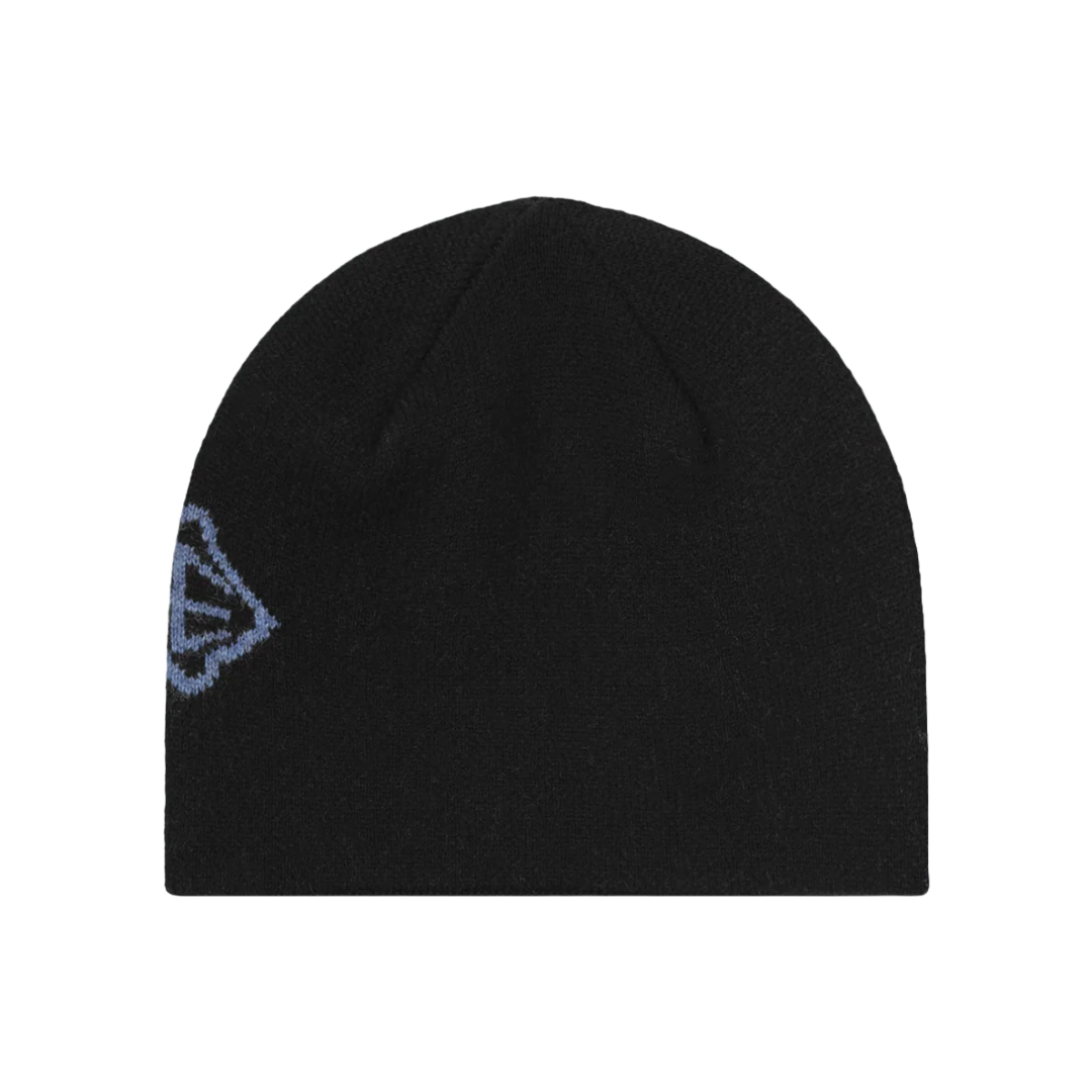 CROSS LOGO KNITTED BEANIE BLACK