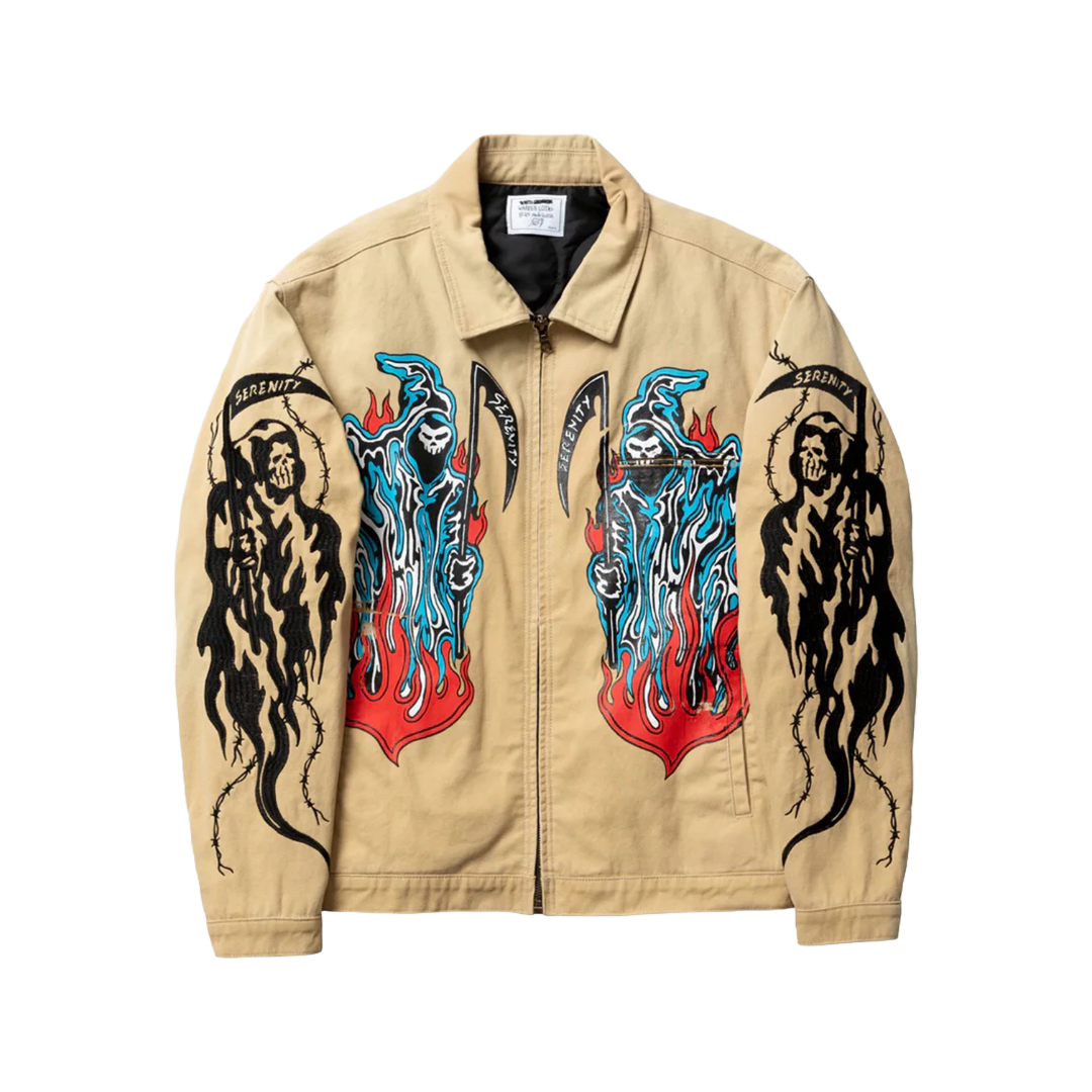 GARAGE PRINTED WORK JACKET