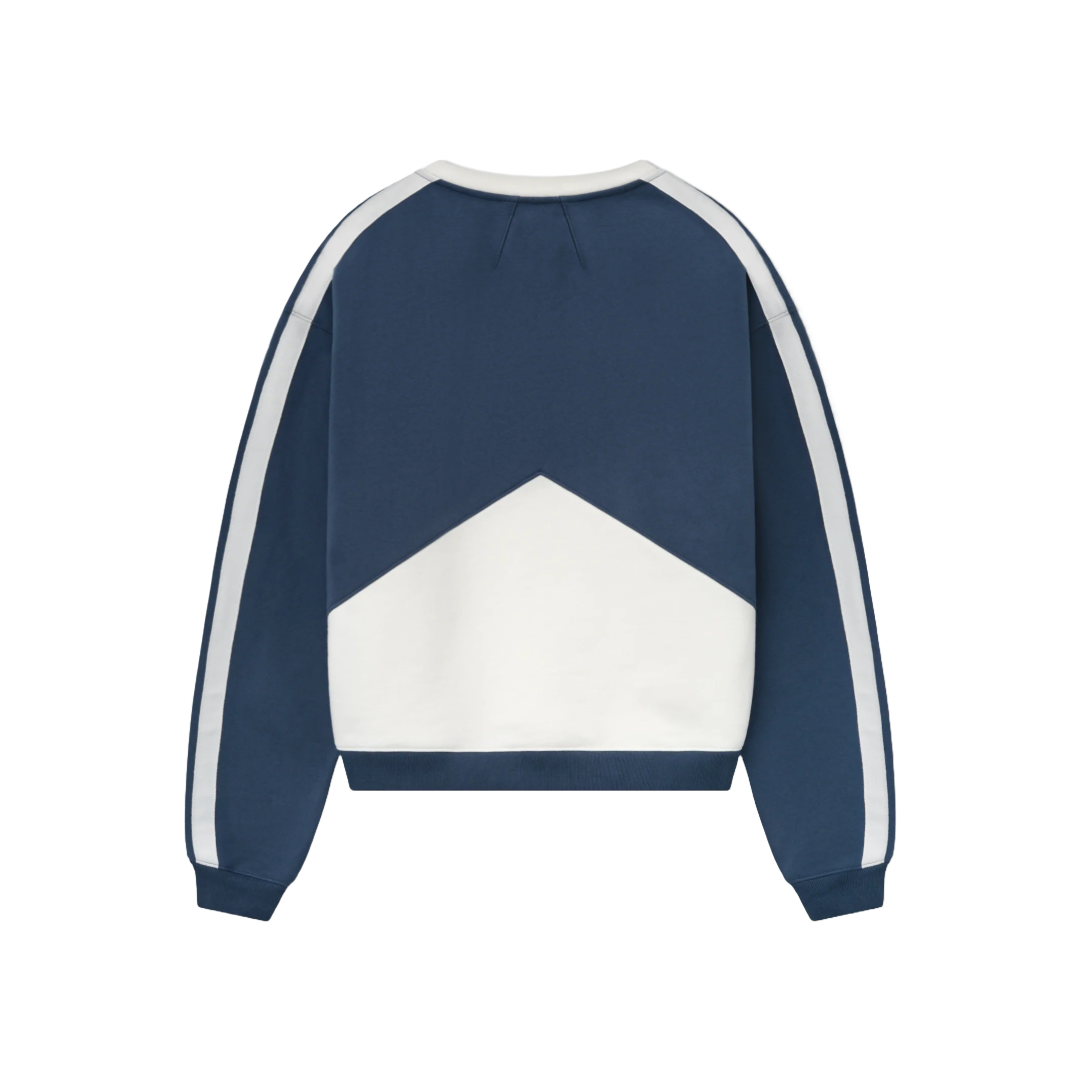 RHUDE CHAMPIONS CREWNECK NAVY