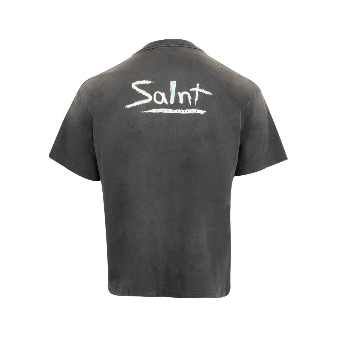 MIGHTY SAINT T-SHIRT GRAY