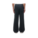 MIRACLE ACADEMY WIDE SWEATPANTS IN BLACK SUNFADE