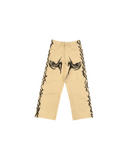 TRIBAL AIRBRUSHED PANTS KHAKI