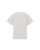 DUST GREY SLIM FIT T-SHIRT WITH TONAL COMPASS PATCH