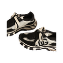 DG COUNTRY ROAD NYLON AND LEATHER SNEAKERS