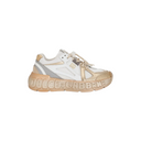 DG BOUNCE 12 NYLON AND CALFSKIN SNEAKERS
