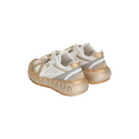 DG BOUNCE 12 NYLON AND CALFSKIN SNEAKERS