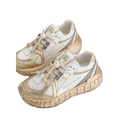 DG BOUNCE 12 NYLON AND CALFSKIN SNEAKERS