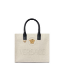 LA MEDUSA CANVAS SMALL TOTE BAG