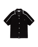 BLACK SHORT SLEEVE MESH SHIRT