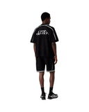 BLACK SHORT SLEEVE MESH SHIRT