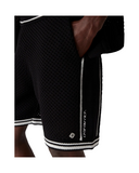 BLACK MESH SHORTS