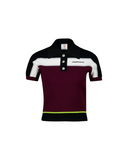 STRIPED SHORT SLEEVE POLO