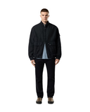 J100007 STRETCH BLACK DENIM-RINSED