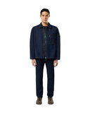 J100007 STRETCH INDIGO DENIM-RINSED