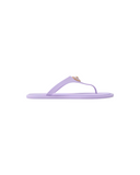 ALIA RUBBER FLAT SANDALS