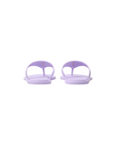 ALIA RUBBER FLAT SANDALS