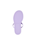 ALIA RUBBER FLAT SANDALS