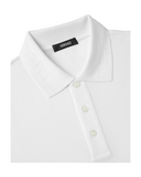 EMBROIDERED COTTON PIQUE POLO